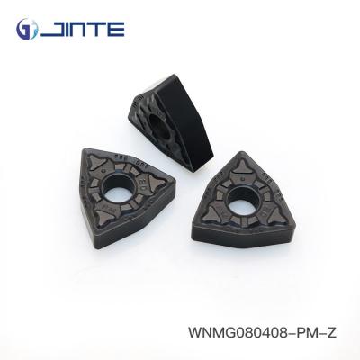 China Triangle Carbide Turning Inserts Cutting Tools WNMG080408 - PM For Steel Machining for sale