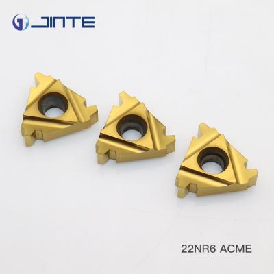 China 22IR 6 ACME Carbide Internal Threading Inserts for sale