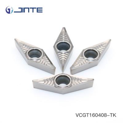 China CNC Turning Tool Inserts , VCGT 160408 Carbide Cutting Inserts For Aluminum for sale