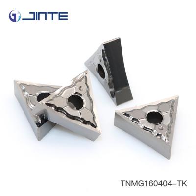 China TNMG 160404 Sharpening Carbide Inserts For Aluminum / External Turning Tool for sale