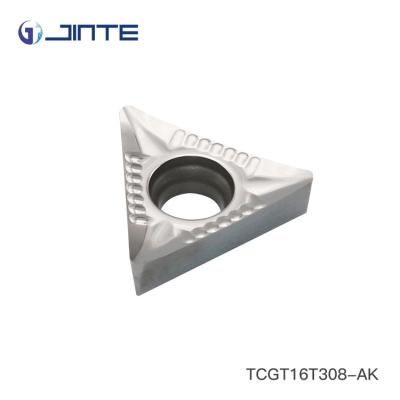 China Triangle Carbide Inserts For Aluminum Tungsten Carbide Cutting Tools TCGT 16T308 for sale