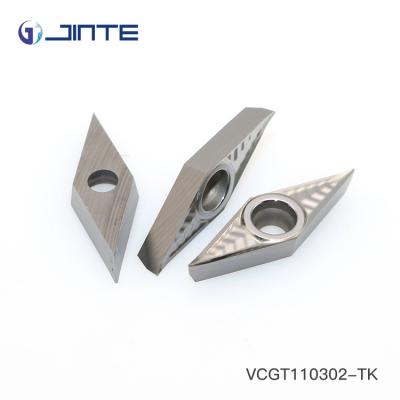 China High Precision Carbide Inserts For Aluminum Lathe Turning Tools VCGT110302 for sale