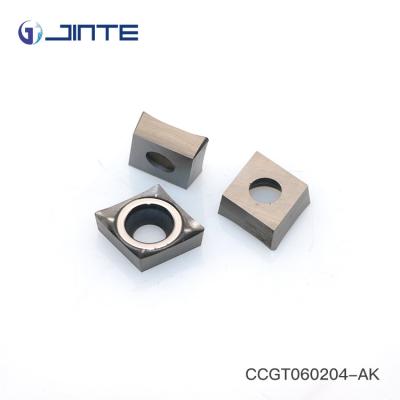 Chine Le carbure de supports d'outil du tour CCGT060204 insère les insertions indexables pour l'usinage en aluminium à vendre