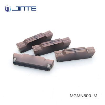 China OEM ODM Carbide Parting Tool Inserts , Carbide Grooving Tools MGMN500-M for sale