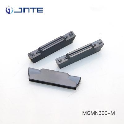 China Reduce Vibration Top Notch Grooving Inserts , Lathe Carbide Cutting Tools MGMN300-M for sale