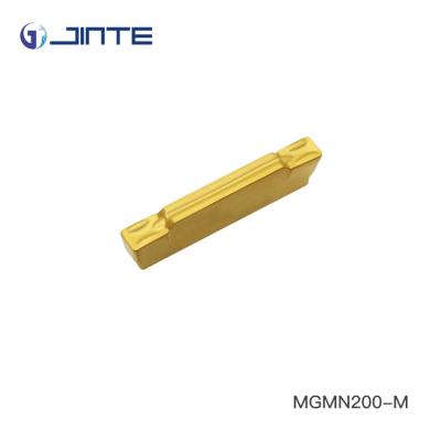 China Cemented Carbide Parting Off Inserts Grooving Cutter Smooth Chip Removal MGMN200-M for sale