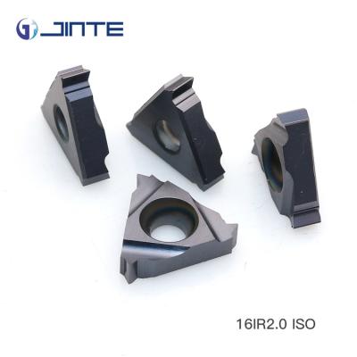 China AT500 Grade Thread Turning Inserts , 16ER 2.0ISO Cnc Threading Tool Wear Resistant for sale