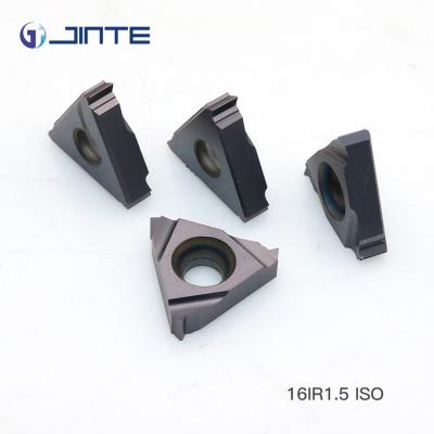 China Machining Steel Cast Iron Carbide Threading Inserts 16ER 1.5ISO High Toughness for sale