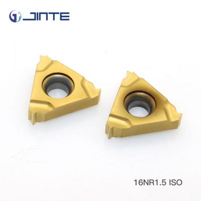 China External Internal Carbide Threading Inserts Nano - PVD Coating 16 IR 1.5ISO for sale