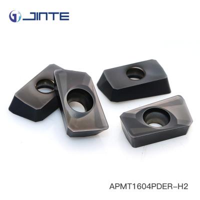 China Precision Cnc Lathe Tool Inserts , Indexable Carbide Lathe Tools APMT1604PDER-H2 for sale