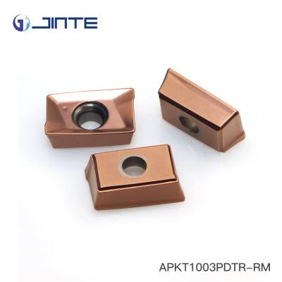 China Tungsten Carbide Cnc Insert Tooling , Square Carbide Inserts APKT1003PDTR for sale