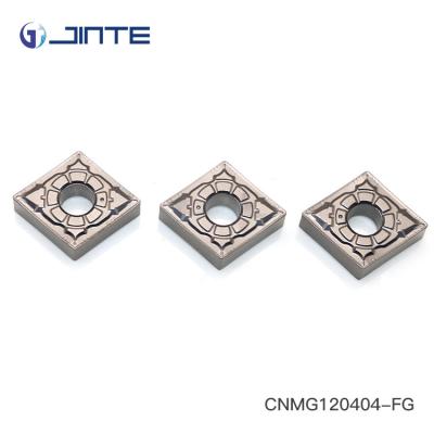 China Carbide Metal Ceramic Turning Inserts For Lathe Machine CNMG120404-FG for sale