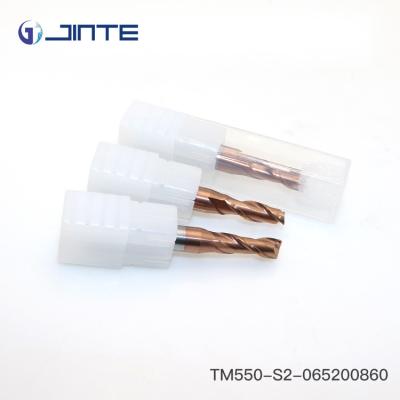 China High Performance Flat Milling Cutter AITiN Coating Solid Carbide End Mill 2 Flute for sale