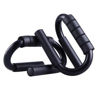 China Complete S Shape Fitness Exercise Lift Up Strong Steel Rack Bars With Foam Padded Handles For Chest And Arm Muscle for sale