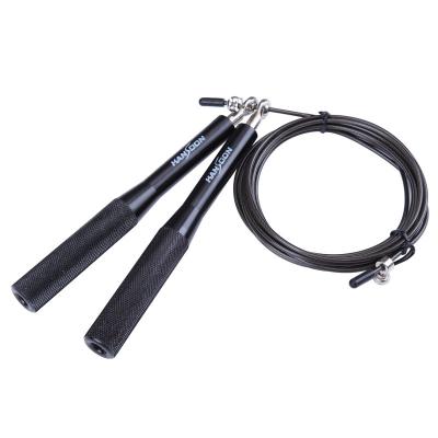 China 2020 hot sale aluminum handle adjustable length high speed jump rope for fitness training crossfit for sale