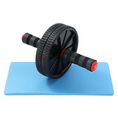 China PP Tone Fitness Ab Roller Wheel for Abs Core Workout Gym Home Exercise Include Knee Pad for sale