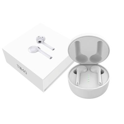 China 2020 Binaural Calls Bluetooth 5.0 True Radio Earbuds HD In-Ear Sports Earphone tw40 Stereo tws Binaural Newcomer for sale