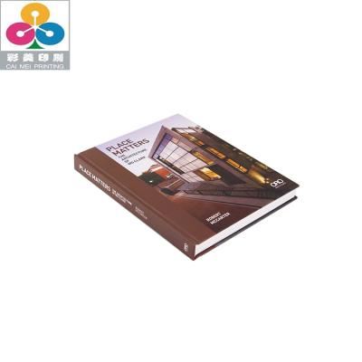 China Eco Friendly Custom Digital Printing Architecture Square Ridge Hardcover Book Printing Service for sale