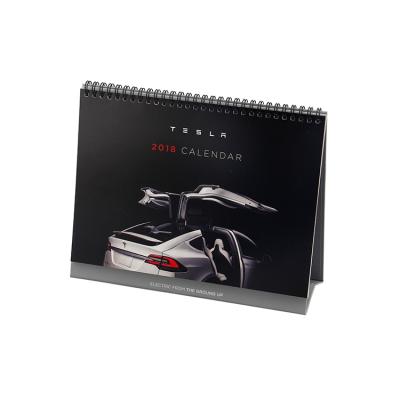 China New Design Eco Friendly A4 Size Paper Calendar Printing Desktop Calendars for sale