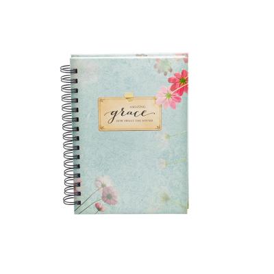 China Eco Friendly Custom Design Chinese Style A5 Spiral Notebook Printing for sale