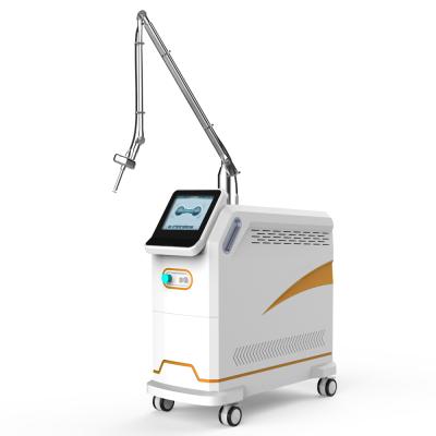 China Pigment removal real picosecond q switch ND yag laser tattoo removal machine, 500PS pulse width for sale