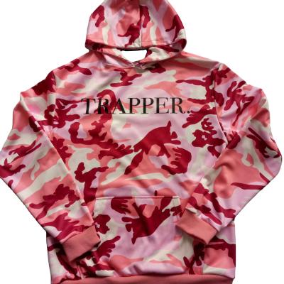 China Custom Anti-wrinkle Sublimation Printed Fashion Pullover Streetwear Polyester Men's Hoodies Sweatshirts for sale