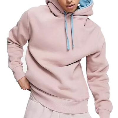 China fashion design logo hoodies Anti-wrinkle street sports common wear men's simple printed pullover custom for sale