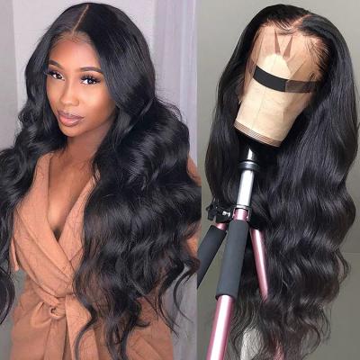 China Wholesale Vendor Women Deep Wave 180 Density Hd Lace Wig Raw Human Hair Cuticle Aligned Peruvian Virgin Hair Wig for sale