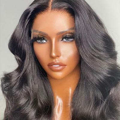 China Wholesale Raw Natural Hair Wigs Silky Straight Brazilian Virgin Body Wave Hd Lace Up Wigs for sale