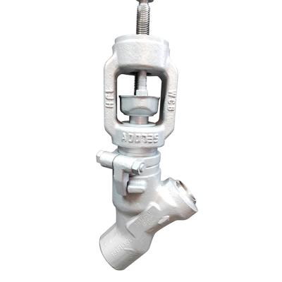 China Power Plant Y Model Forged Steel Globe Valve for sale