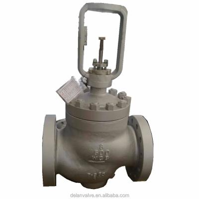 China Power Plant Water Flow Control Valve 4-20ma Smart Positioner Stainless Steel High Pressure Reduce Valve Control Valve for sale