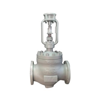 China Power Plant Control Valves Pressure Reducing Boiler Fuel Modulating Inlet Valve for sale