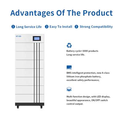 China KT High voltage 336v lifepo4 battery 700AH solar storage battery lithium ion battery with ESS 33.6kwh/700AH for sale