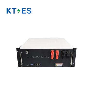 China KT 51.2V 6000 Deep Cycles Grade A 16S BMS 30KWH\40KWH\50KWH Inverter Battery Lithium ion LiFePO4 Energy Storage Battery KTESH for sale