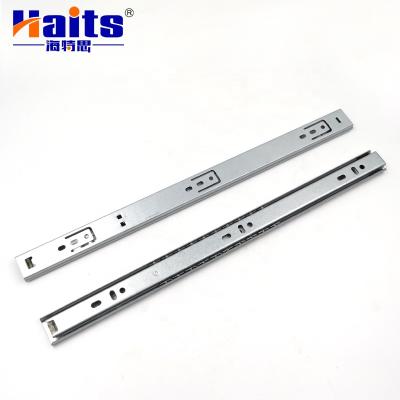 China 27mm Width 300mm Extension Side Mount Ball Bearing Modern Single Drawer Slide for sale