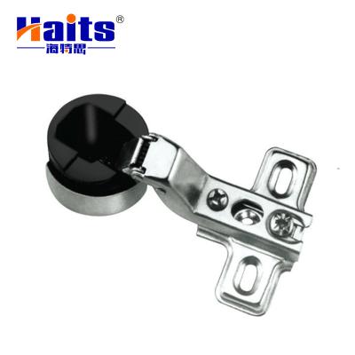 China Hot Sale Modern Furniture Hinge 26mm Glass Door Hinge One Way 110 Degree Sideboard Hinge for sale