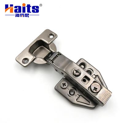 China Modern Soft 35MM Narrow Hinges Clip On Cabinet Hinge With 3D Furniture Base Hardware Hydraulic Hinges For Door for sale