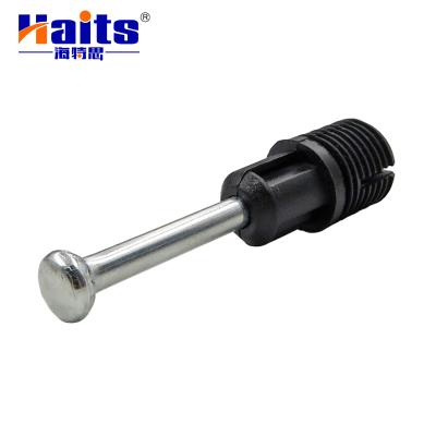 China Modern Furniture Connector Cam Lock Screws Glass Shelf Support Zinc Alloy Plastic Shelf Support for sale