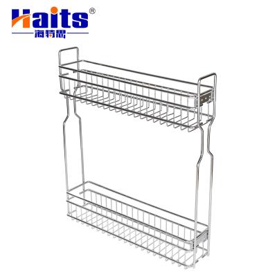 China Sustainable Kitchen Pull Out Lazy Basket 1000mm Susan Bearing Kitchen Houseware Organizer Pantry Rack for sale