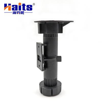 China Kitchen Accessories H80 H100 H150 Easy Installation Kitchen Adjustable Plastic Furniture Leg for sale