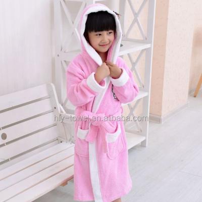 China Kids Bathrobe Breathable 100% Cotton For Kids Baby Bathrobe for sale