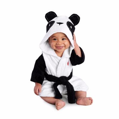 China Wholesale Breathable Cute Design Baby Bathrobe With Hooded for sale