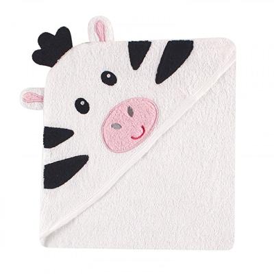 China Wholesale Soft Hooded Baby Single Towel Baby Hooded Terry 100% Cotton Towel for sale