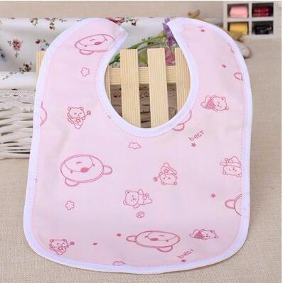 China Washable bab y print bib with waterproof layer for sale