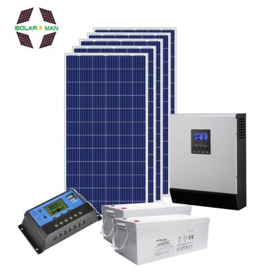 Китай Home Off Grid Solar Power System 3kw 5kw 10kw Off Grid Solar System 1-10kw Cheap Price With Battery продается