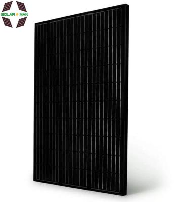 Cina Promotional china factory wholesale price all black solar panel 290w-310w with high efficiency solar panel manufacturers en chine SMB300M-60 in vendita