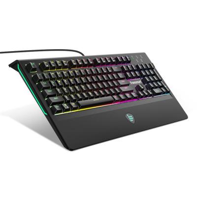 China Tronsmart TK09R Standard Mechanical Gaming Keyboard with RGB Backlight for Gamers - US /IT /ES /FR /UA Layout for sale