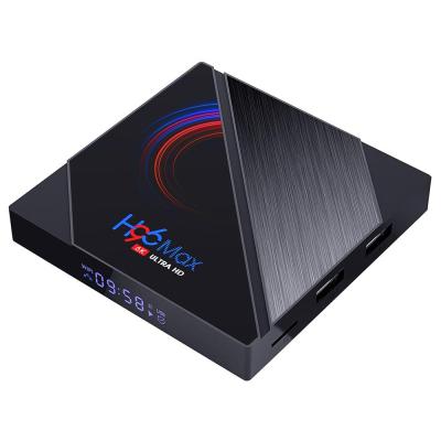 China ROM: Android Allwinner H616 2.4G+5.8G WiFi 100Mbps 64G LAN 10.0 eMMC H96 MAX H616 4GB/64GB Android 10 TV Box for sale