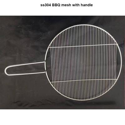 China Hot Selling Disposable Square Shape BBQ Mesh BBQ Mesh With Handle for sale