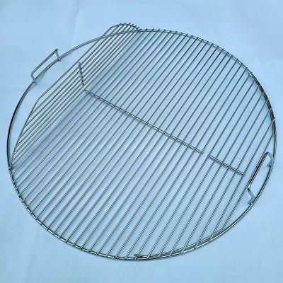 China Welded Stainless Steel Food Grade 304 Tour Shape BBQ Disposable Hot Grill Panels Cooking Grill With Handle for sale